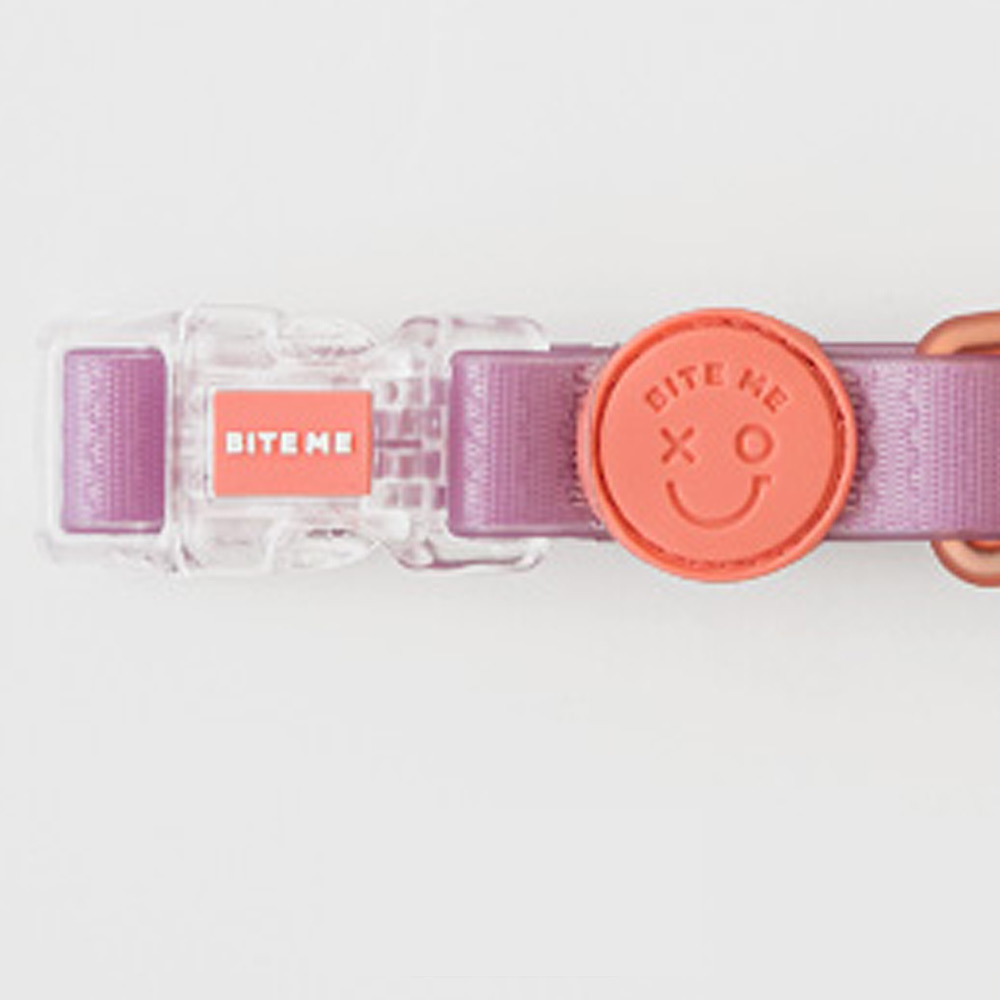 Bite Me XO Waterproof Hands-Free Leash - Coral Pink - M